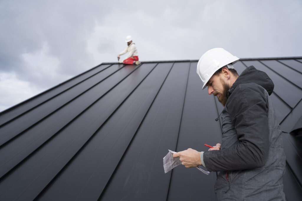 como instalar una cubierta metalica