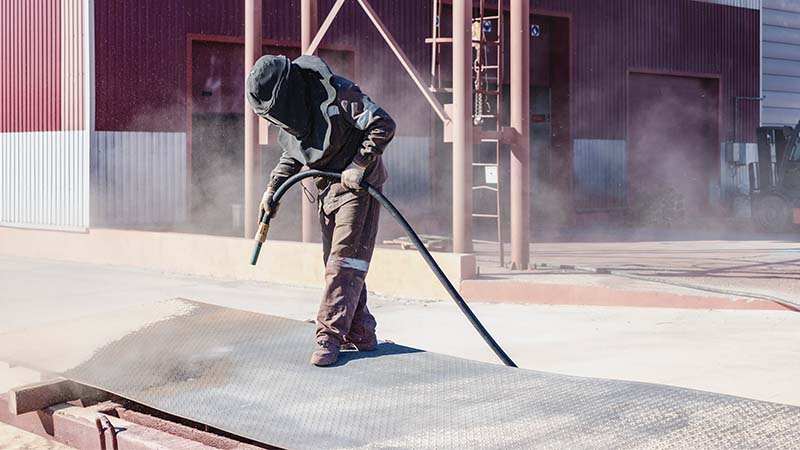 Que es el sandblasting
