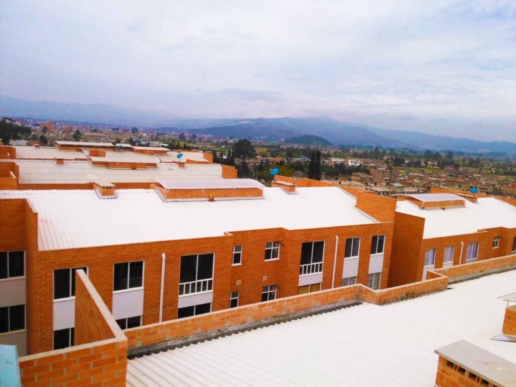 Instalacion de cubiertas termoacusticas