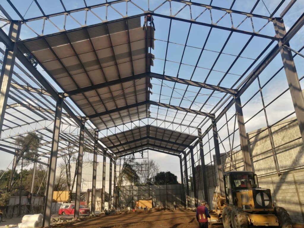 Montaje de Cubierta Metalica